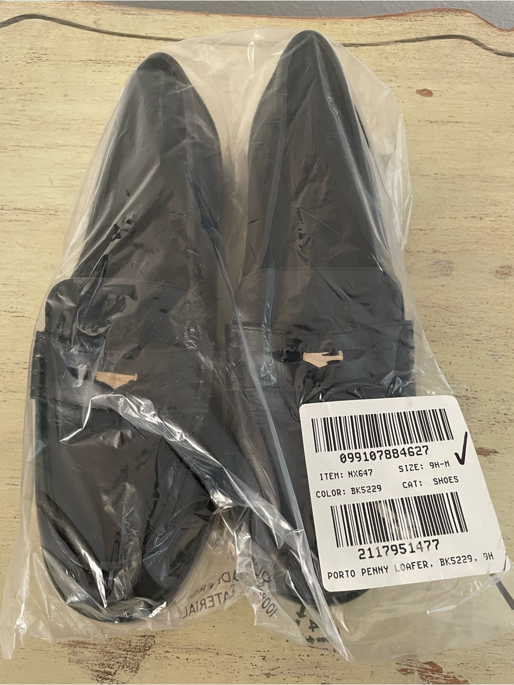 Madewell The Grayson Penny Loafer in True Black Size 9 1/2 M NWOB $178 NX647 - Picture 5 of 11